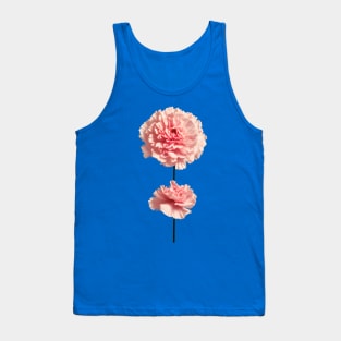 Blush pink carnation flower Tank Top